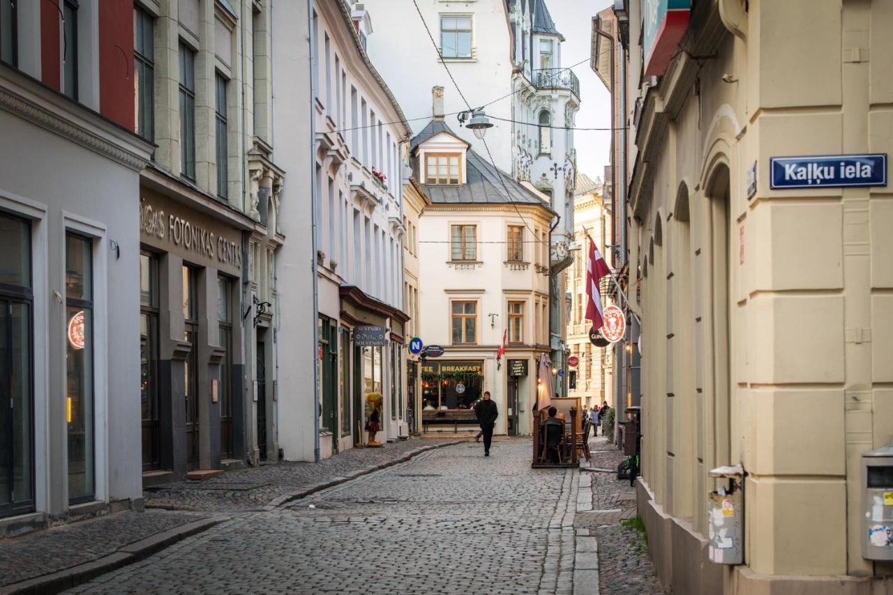 Langer House Apartment In Old Riga Luaran gambar