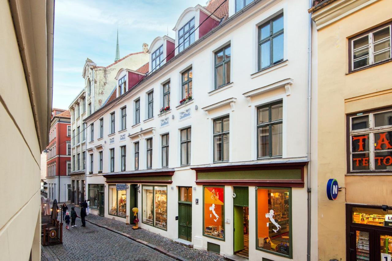 Langer House Apartment In Old Riga Luaran gambar